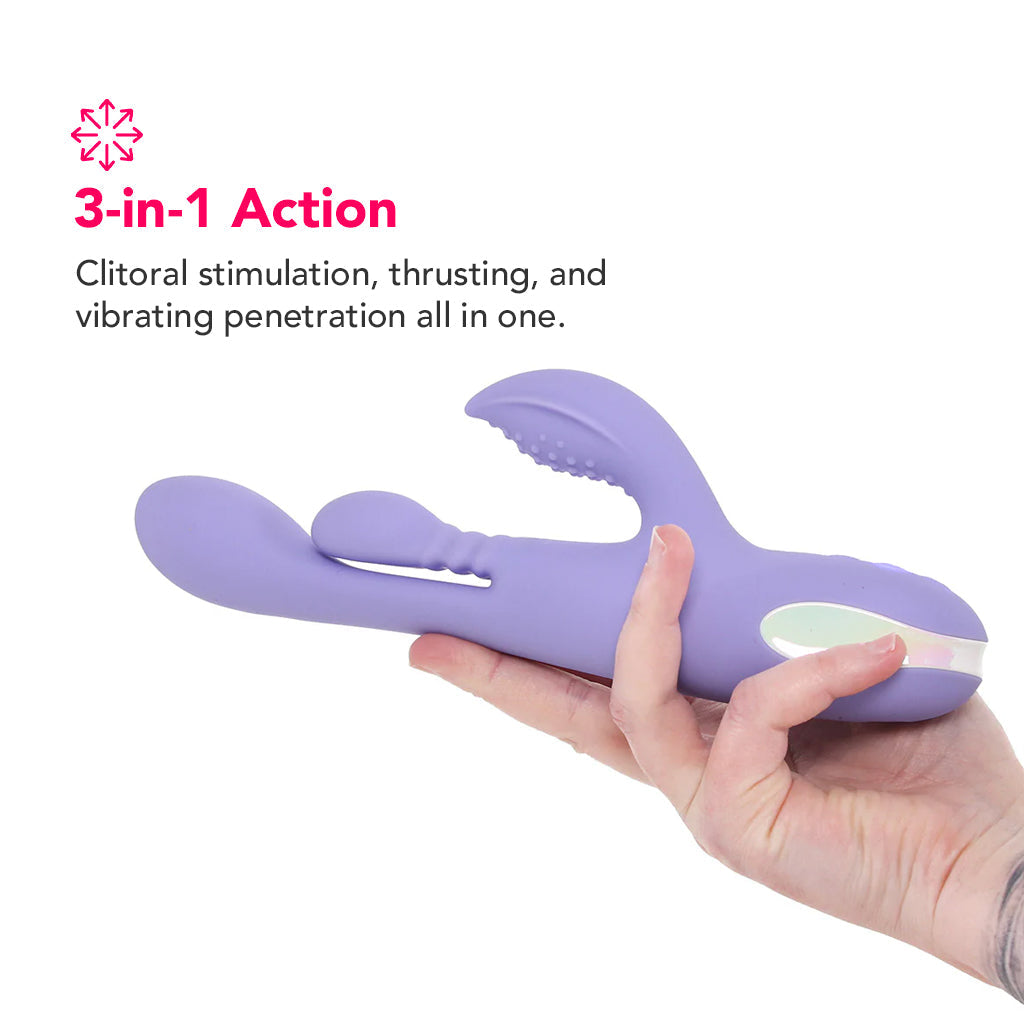 Playboy Playboy Nubbin Rubbin Rabbit Vibe - Vibrators - HoneyHugs Canada (View 3)