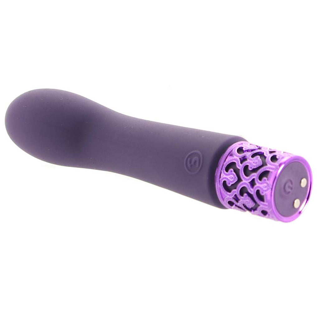 Ouch! Royal Gems Bijou Bullet Vibe in Purple - Vibrators - HoneyHugs Canada (View 5)