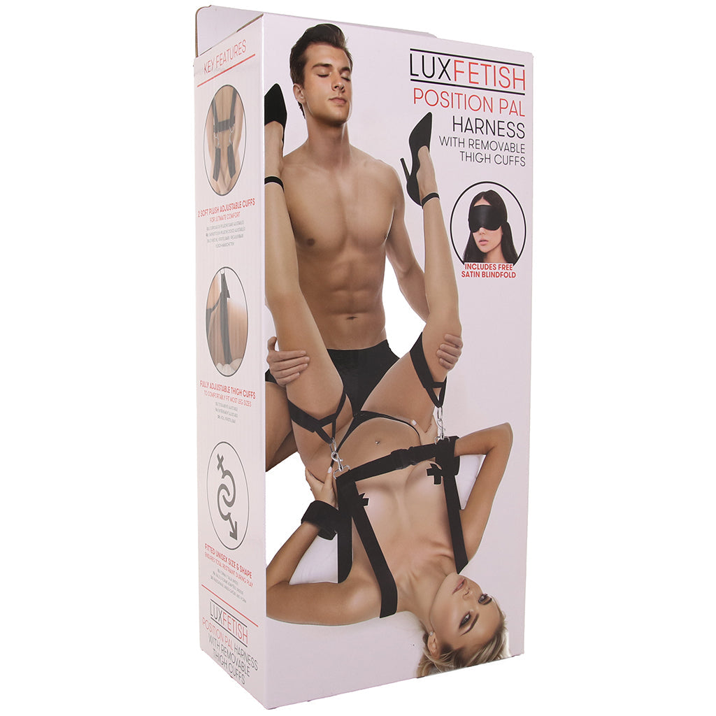 Lux Fetish Position Pal Harness: Elevated Intimacy & Versatile Control