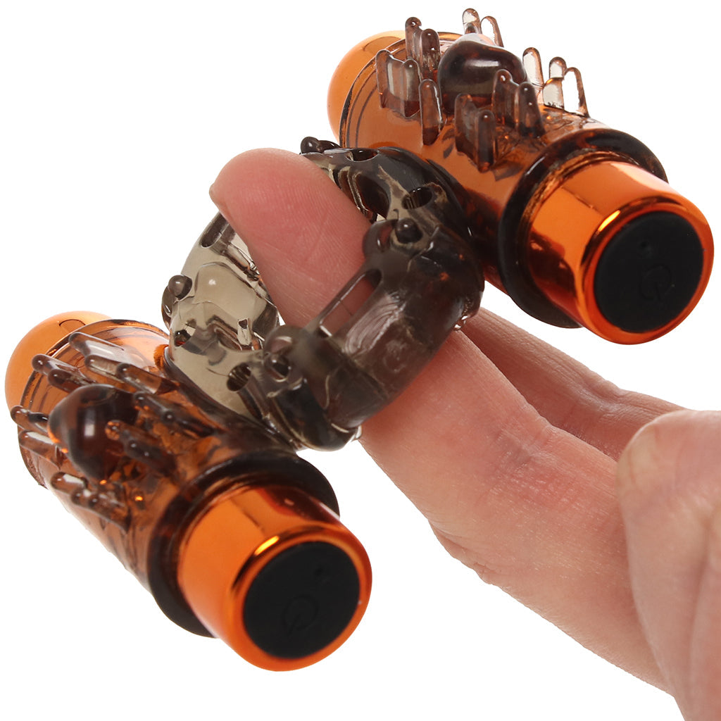 Stay Hard Dual-Vibrating Cock Ring Set