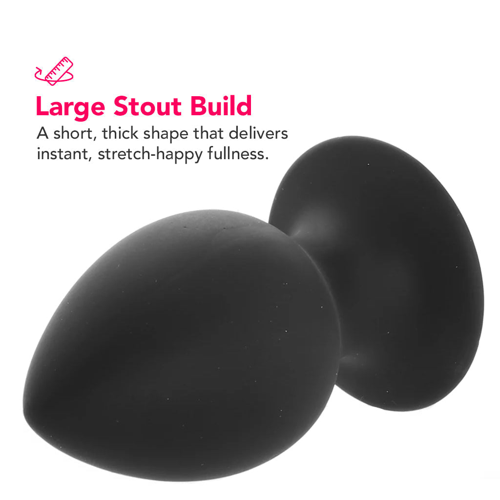 Anal Adventures Platinum Large Stout Plug