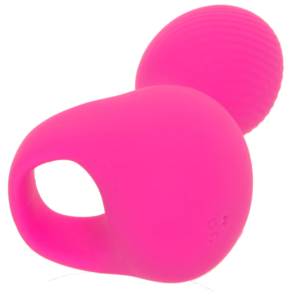 Bang! Bang! Silicone Finger Vibe in Pink - Vibrators - HoneyHugs Canada (View 3)