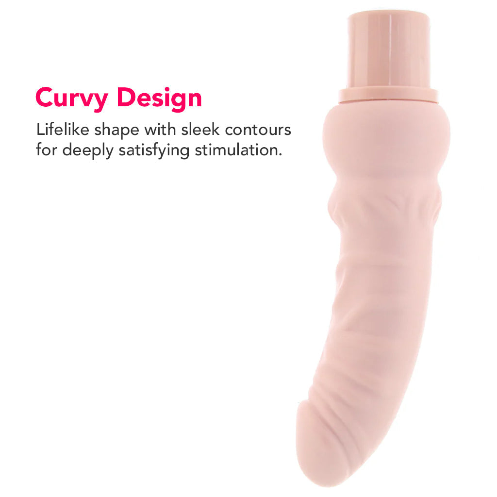Power Stud Rechargeable Curvy Vibe in Light