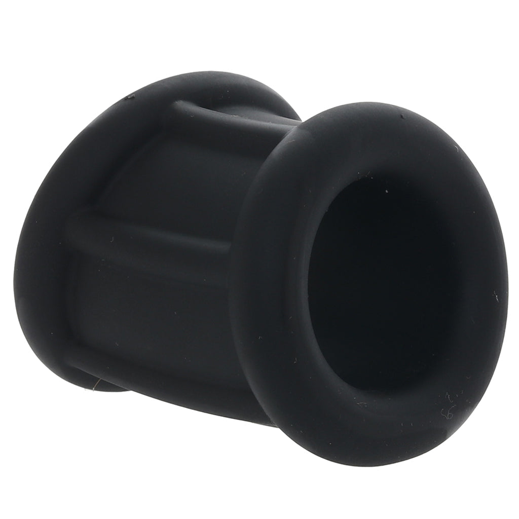 Renegade Suave Black Silicone Ball Stretcher for Elite Pleasure & Performance
