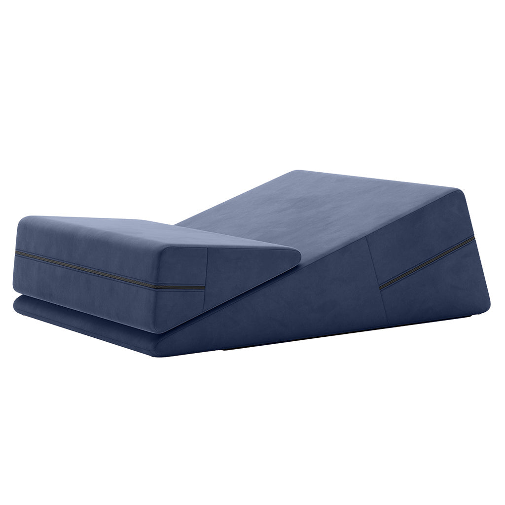 Liberator Velvet Blue Wedge & Ramp Combo: Unrivaled Support for Exquisite Intimacy