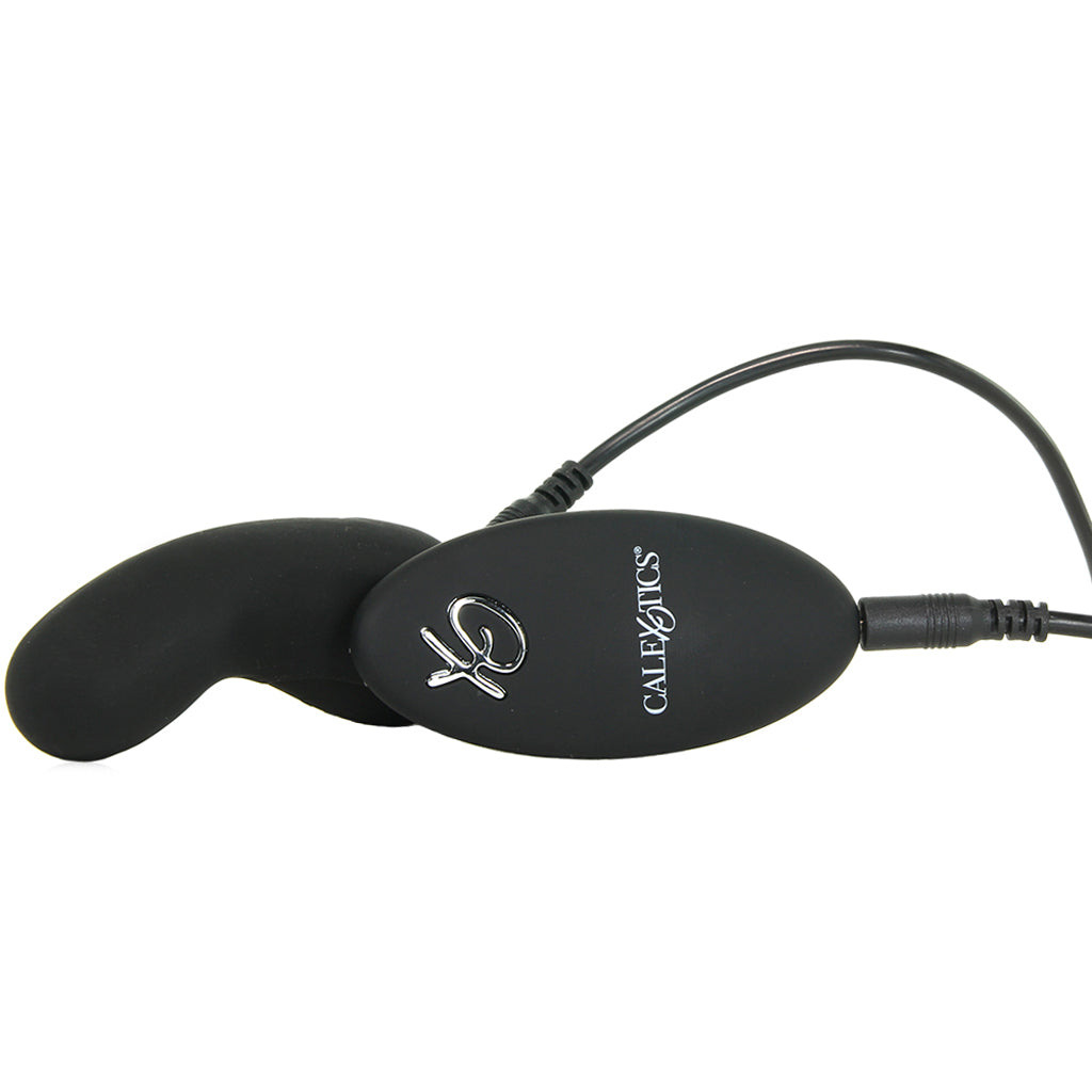 CalExotics Silicone Remote Rechargeable Curve Vibe - Vibrators - HoneyHugs Canada (View 3)