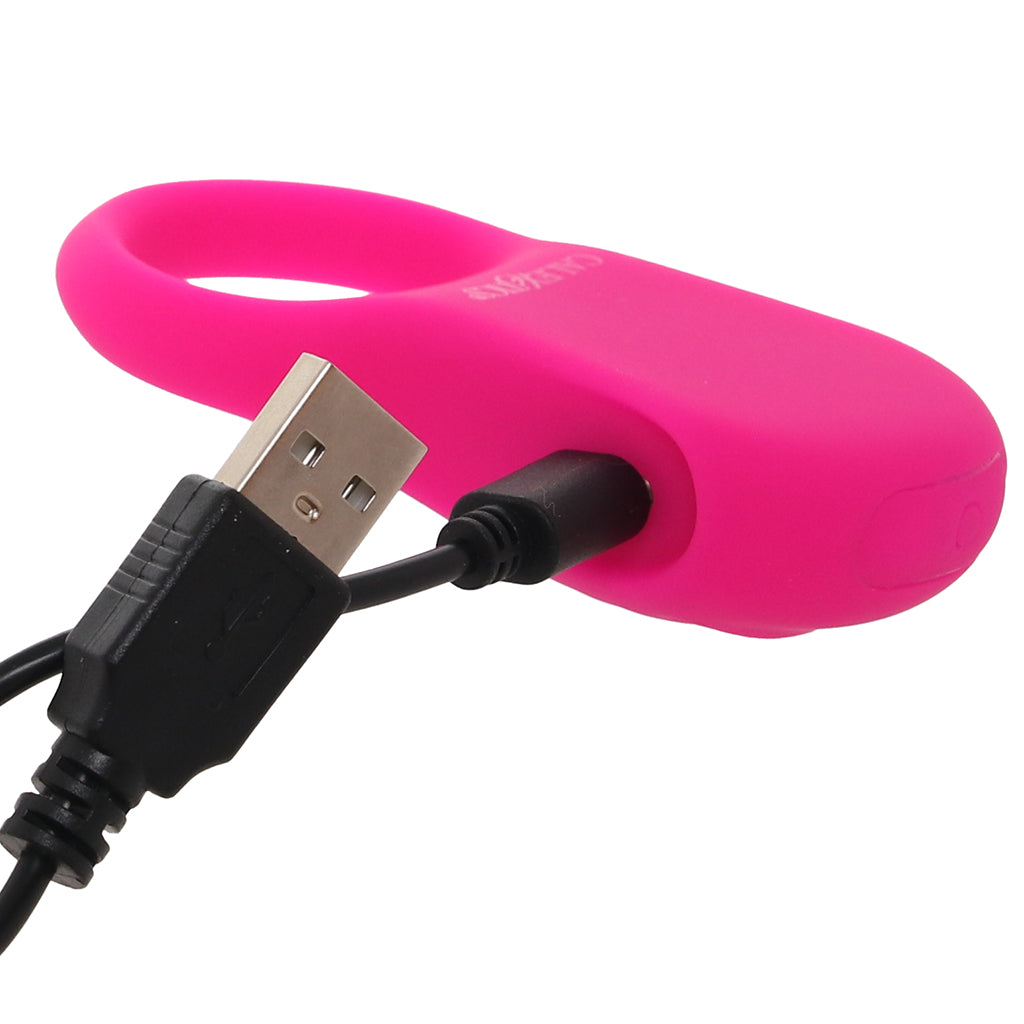 CalExotics Basic Essentials Ridge Rider Vibrating Cock Ring - Vibrators - HoneyHugs Canada (View 7)