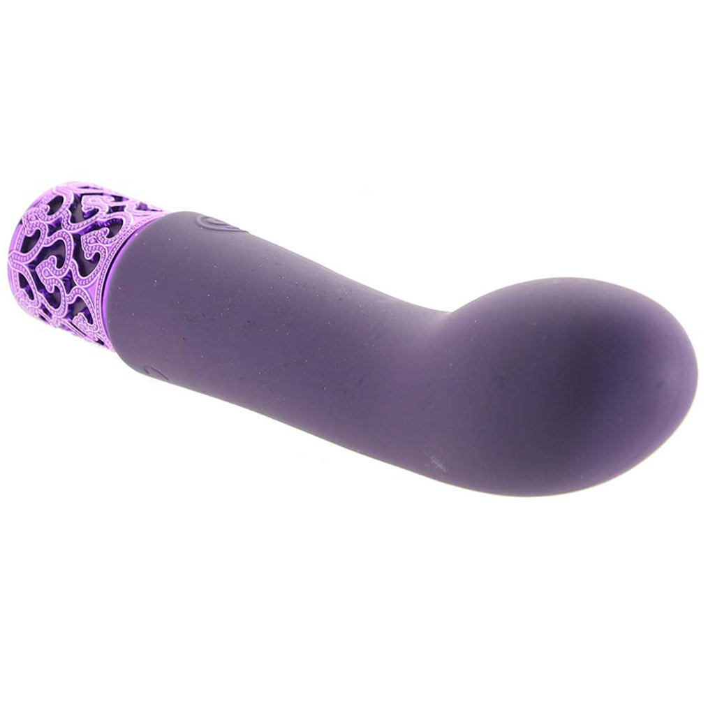 Ouch! Royal Gems Bijou Bullet Vibe in Purple - Vibrators - HoneyHugs Canada (View 2)