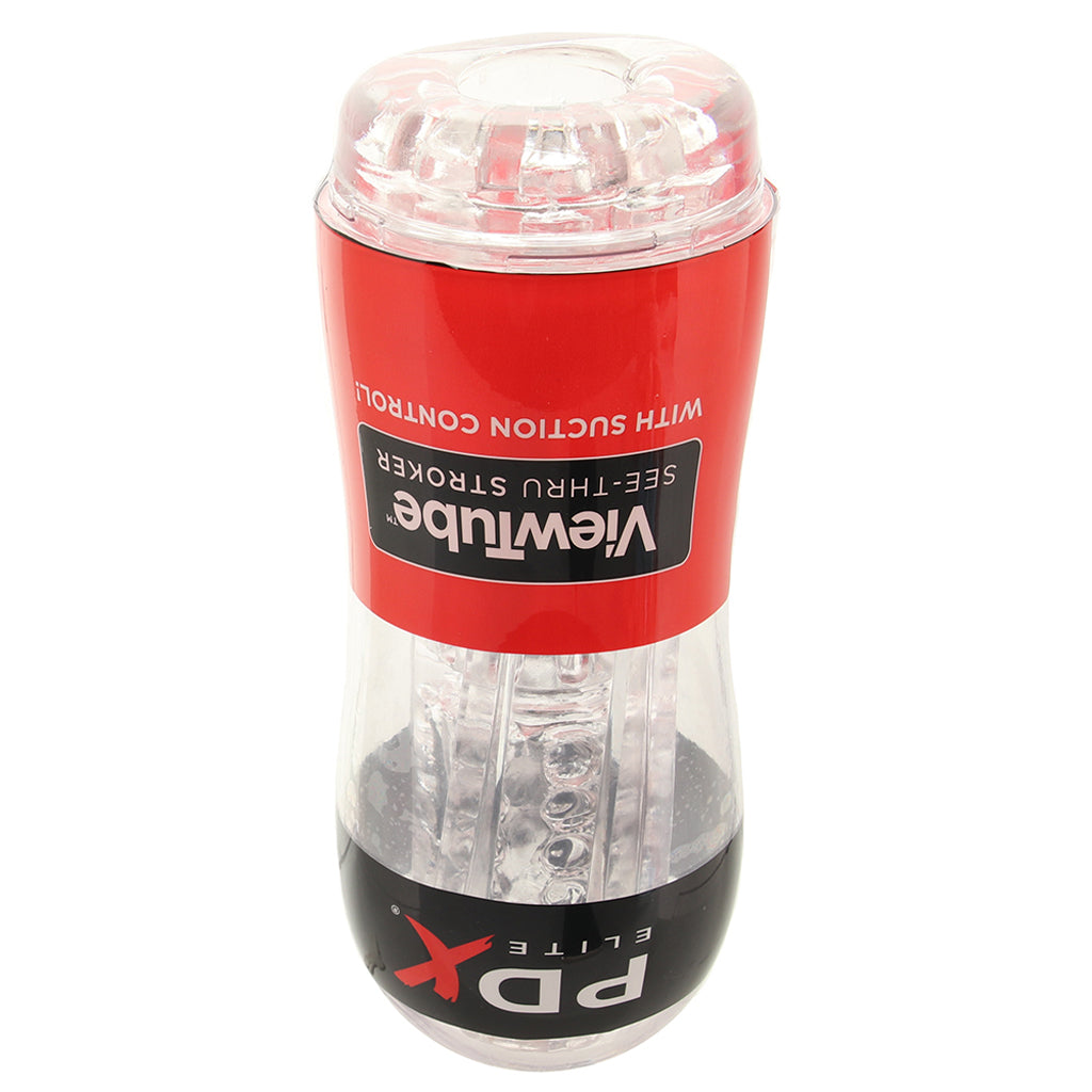 Pipedream Extreme Toyz PDX Elite ViewTube See-Thru Stroker - Male Masturbators - HoneyHugs Canada (View 5)