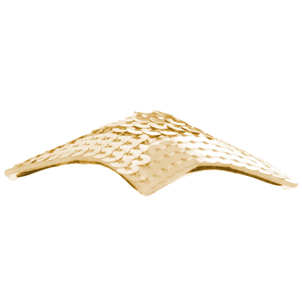 Gilded Star Sequin Nipple Covers - Reusable Adhesive Pasties for Irresistible Glamour