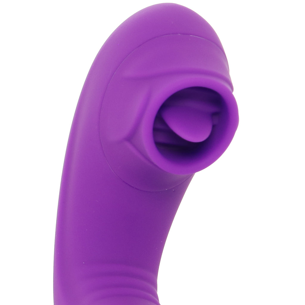 BodyWand BodyWand G-Play Squirt Master Thrusting & Licking Vibe - Vibrators - HoneyHugs Canada (View 6)