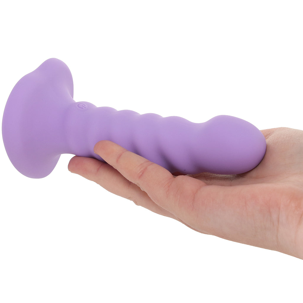 colours Colours 5 Inch Ribbed Remote Vibe in Purple - Vibrators - HoneyHugs Canada (View 4)