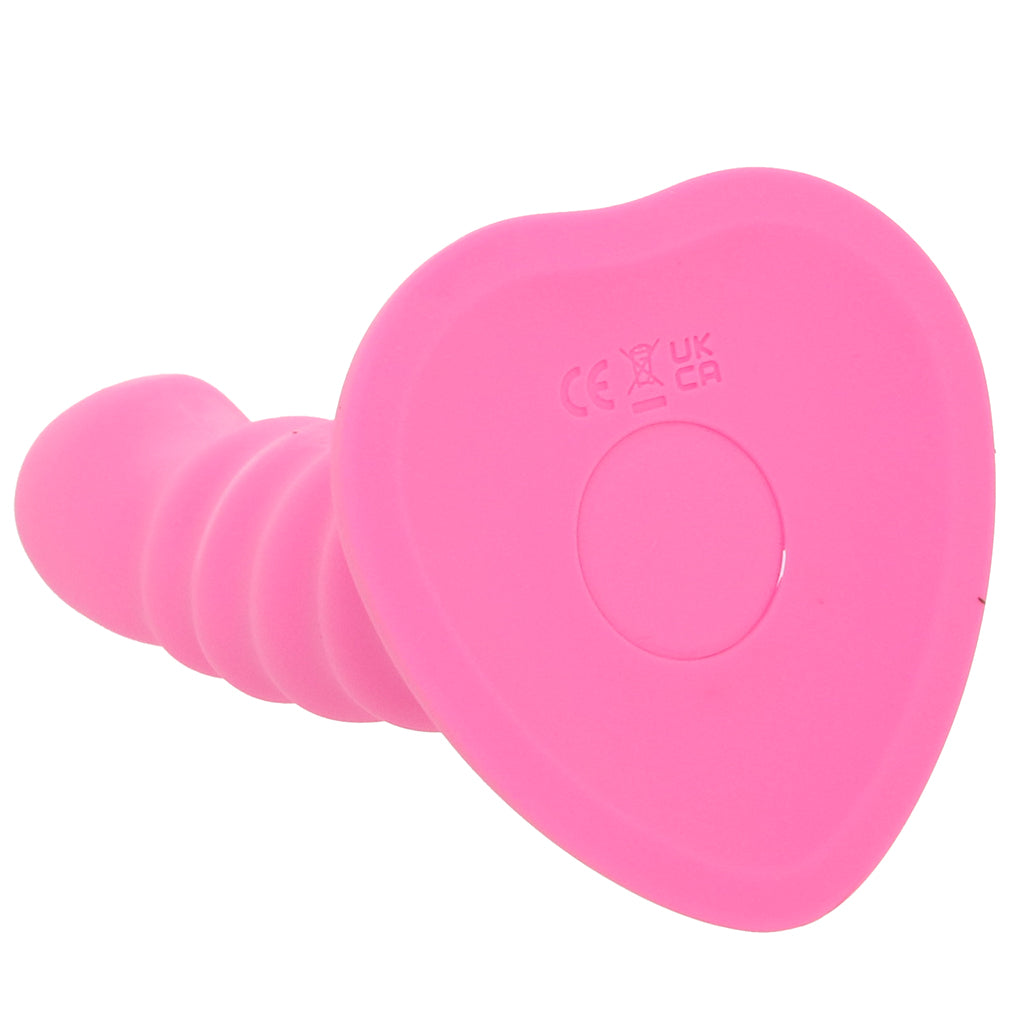 colours Colours 5 Inch Ribbed Remote Vibe in Pink - Dildos - HoneyHugs Canada (View 5)