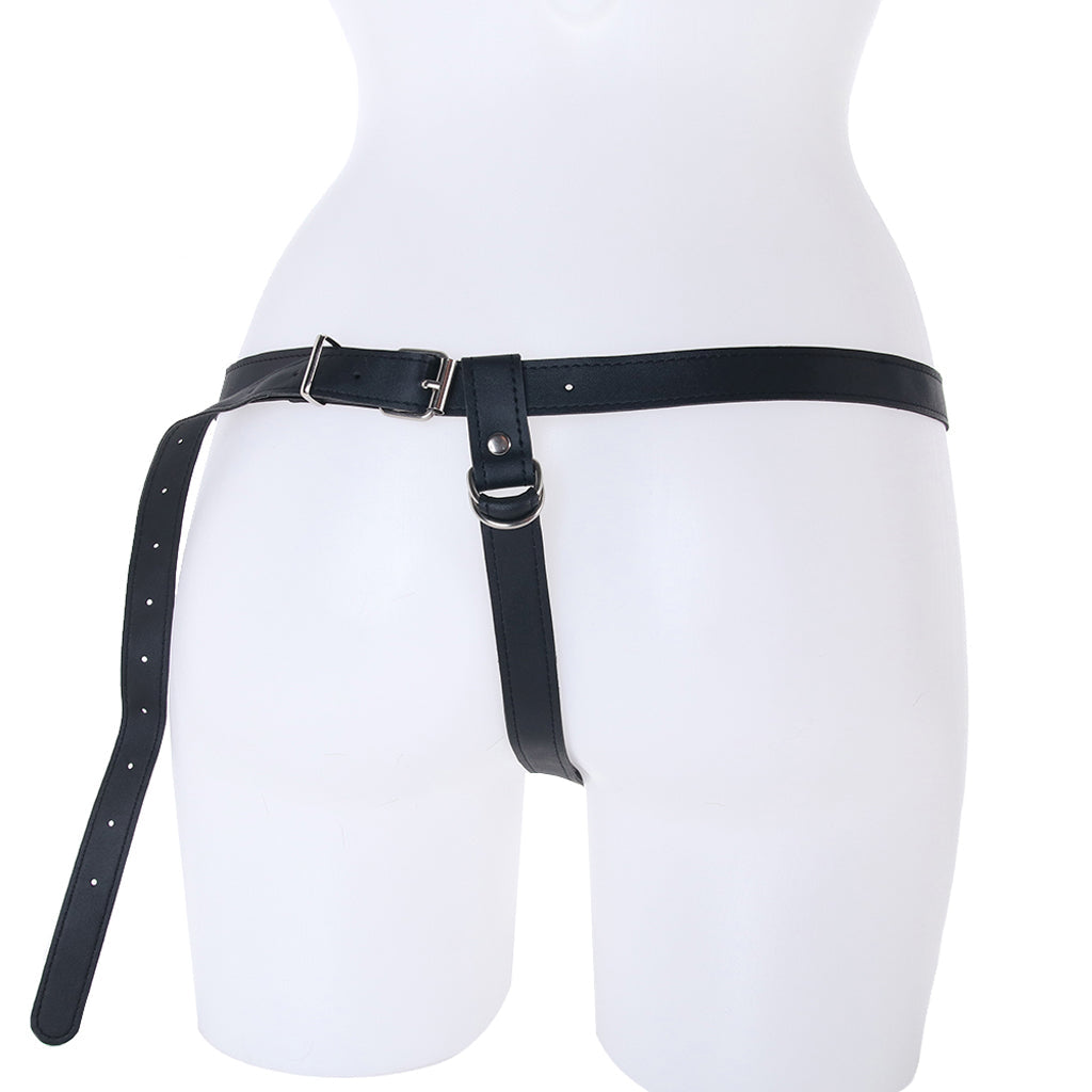 Ouch! Ouch! Adjustable Dual Silicone Strap-On Vibe - Vibrators - HoneyHugs Canada (View 5)