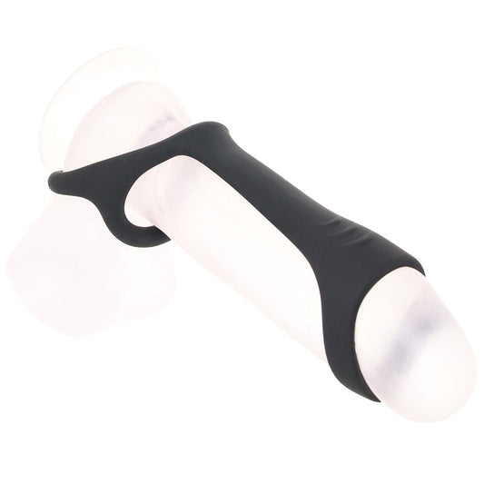 Magic Ridged Silicone Cock & Ball Enhancer: Elevate Your Pleasure