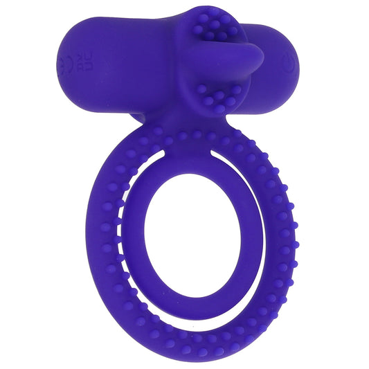 CalExotics Dual Climaxer Vibrating Ring - Vibrators - HoneyHugs Canada