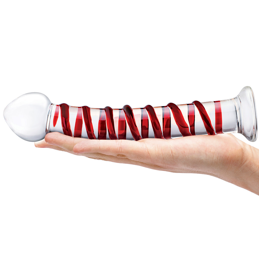 gläs 10 Inch Mr. Swirly Dildo