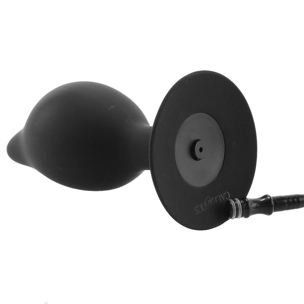 CalExotics Medium Inflatable Silicone Plug: Expand Your Pleasure