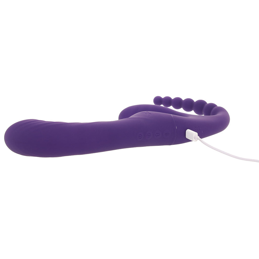 Playboy Playboy Hug It Out Strapless Strap-on Vibe - Vibrators - HoneyHugs Canada (View 7)