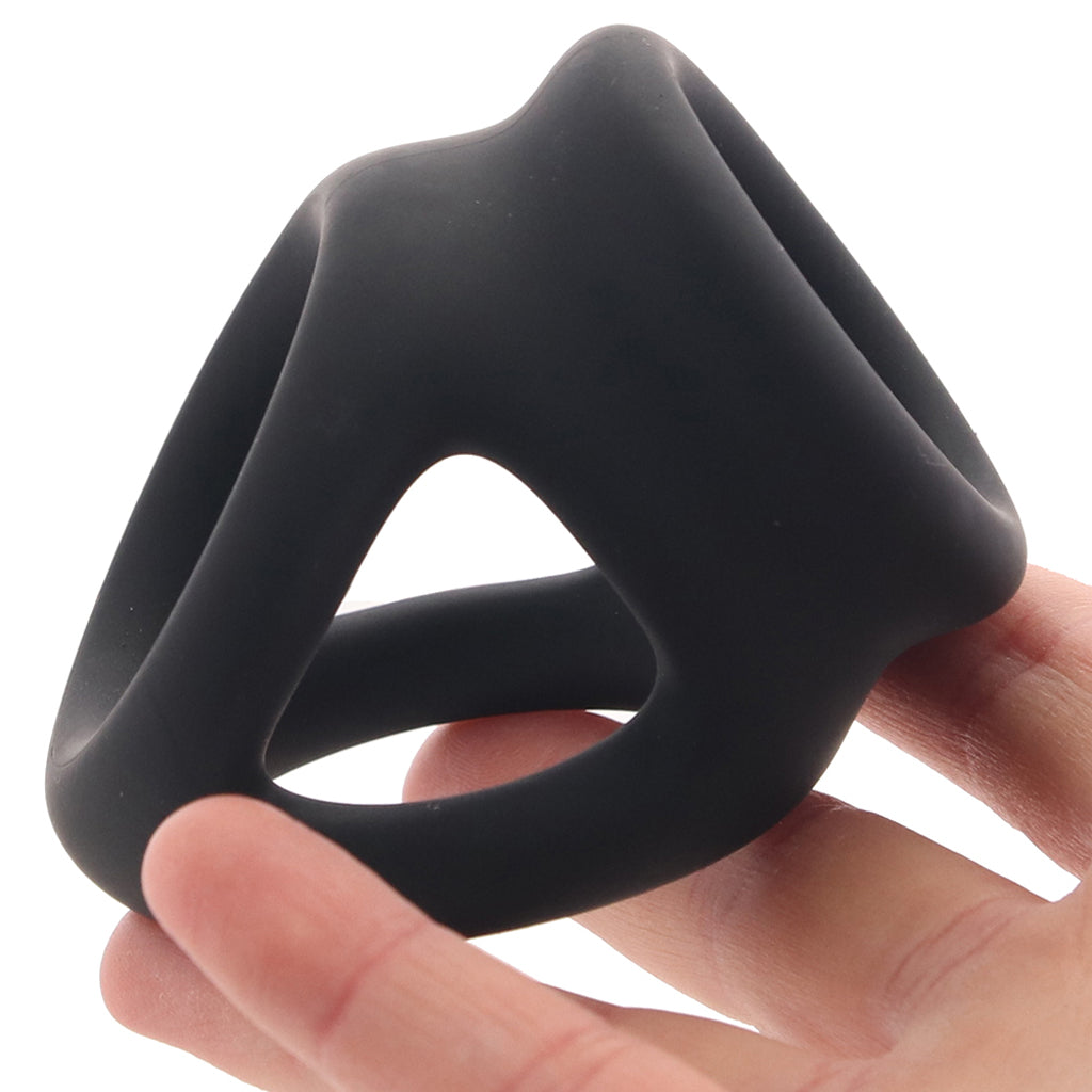 CalExotics Alpha Dual Liquid Silicone Cage & Ring: Elevate Pleasure & Prolong Stamina