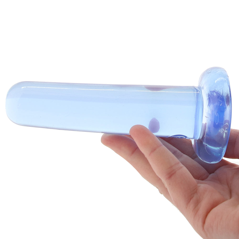 Shots Toys RealRock 5 Inch Straight Dildo in Blue - Vibrators - HoneyHugs Canada (View 4)