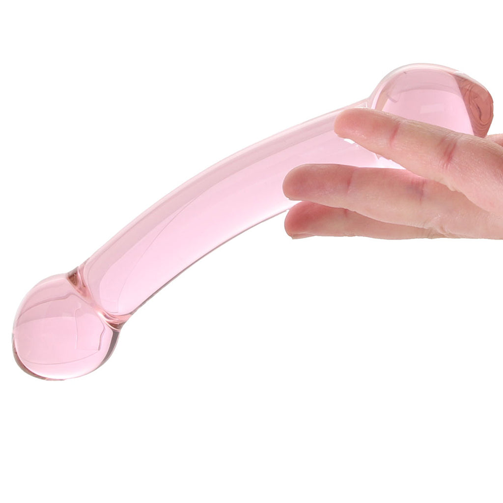 gläs Double Trouble Glass Dildo