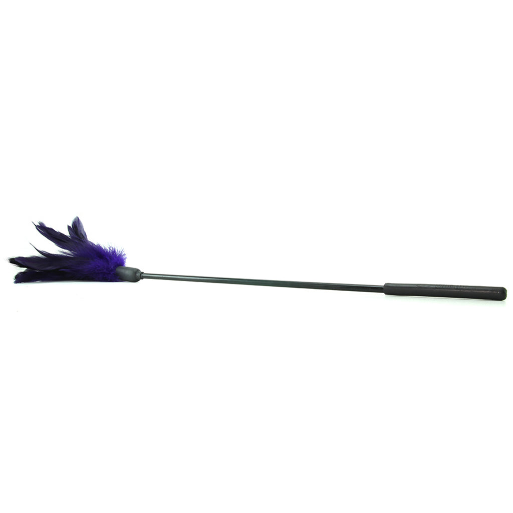 Starburst Violet Feather Body Tickler: Luxurious Tease & Potent Sensation