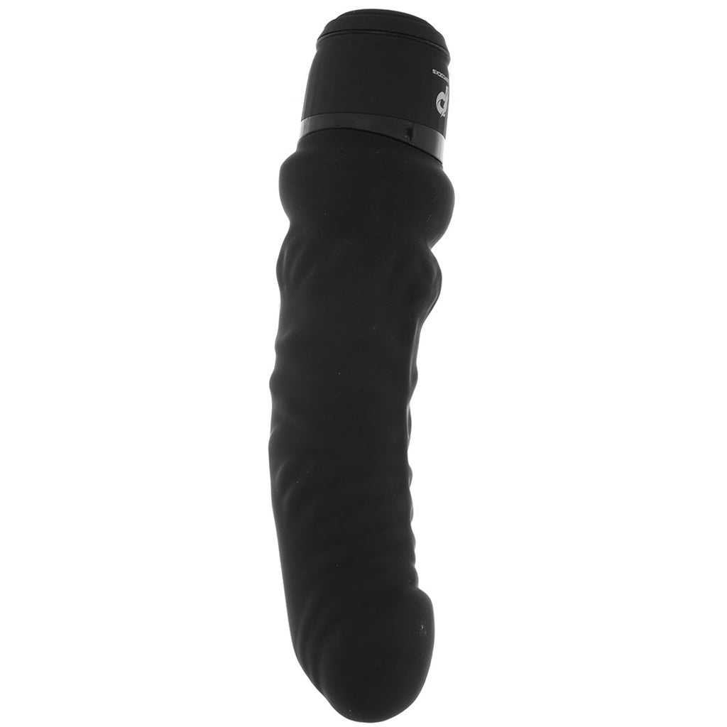 Power Cocks Power Cock 6 Inch Realistic Vibe in Black - Vibrators - HoneyHugs Canada (View 3)
