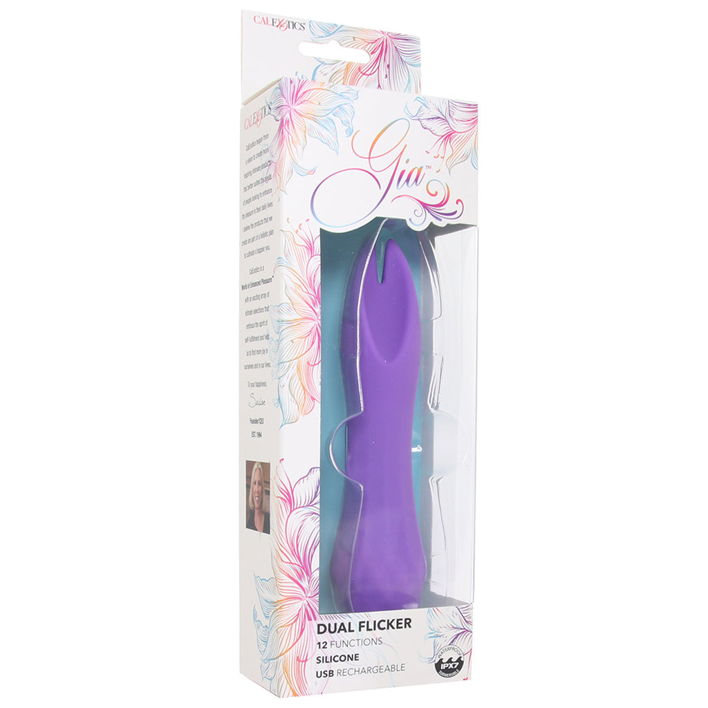 CalExotics Gia Dual Flicker - Vibrators - HoneyHugs Canada (View 6)