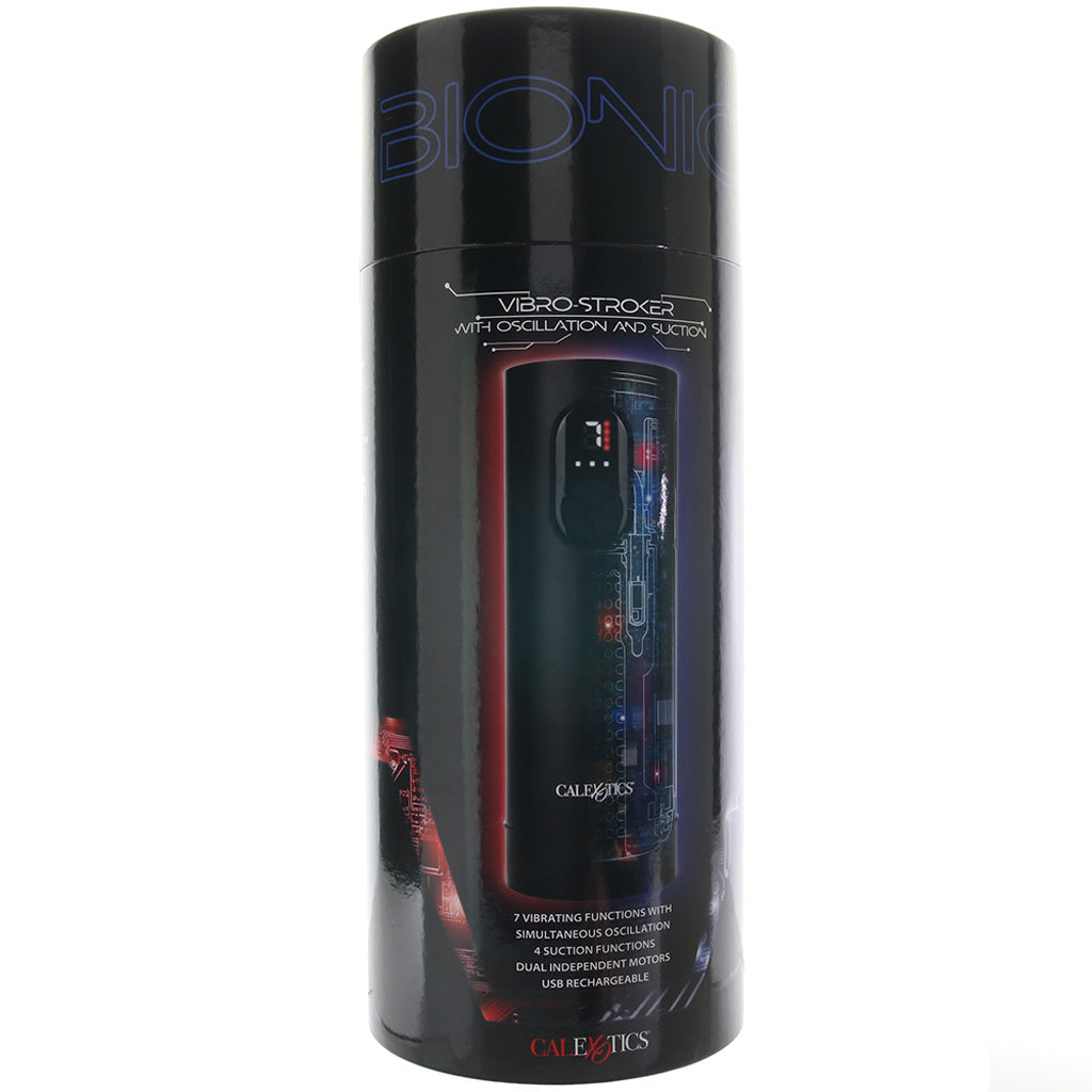 Bionic Vibro Stroker with Oscillation & Suction