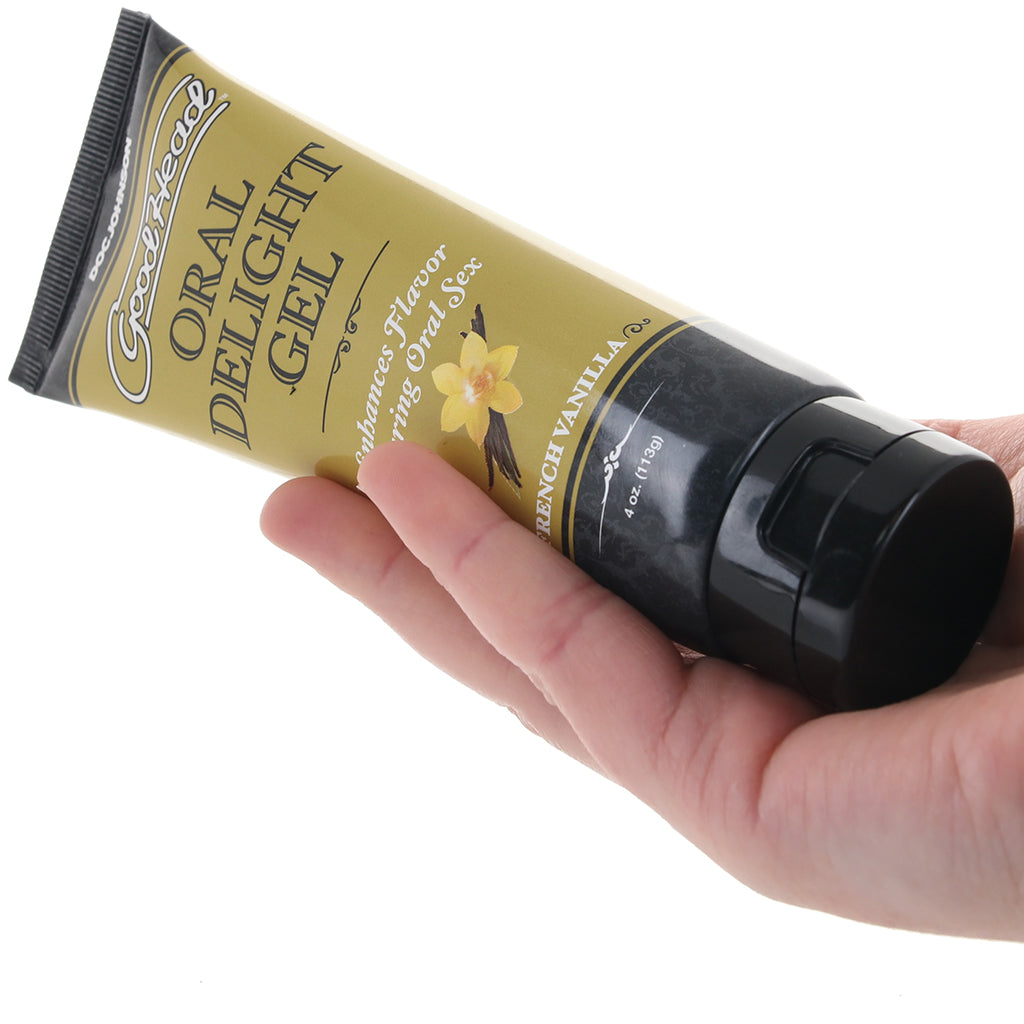 GoodHead Oral Delight Gel 4oz/113g in French Vanilla