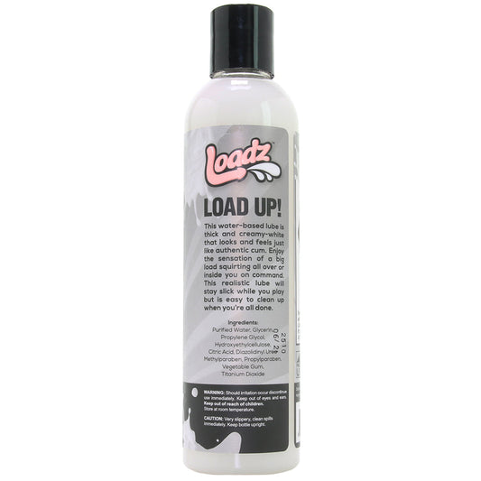 XR Brands Loadz Cum Load: Ultimate Realistic Unscented Water-Based Lube (8oz)