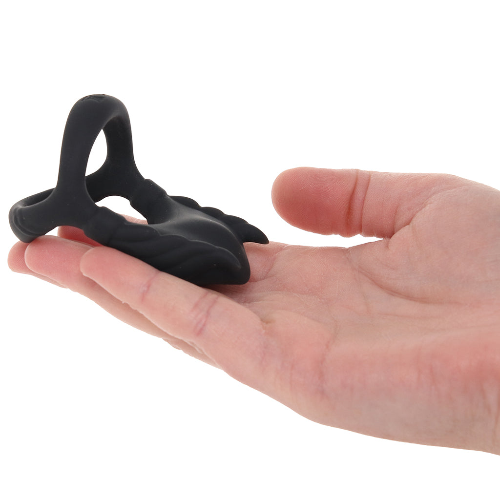 Maia Rocky Silicone Vibrating Dual C-Ring - Vibrators - HoneyHugs Canada (View 4)