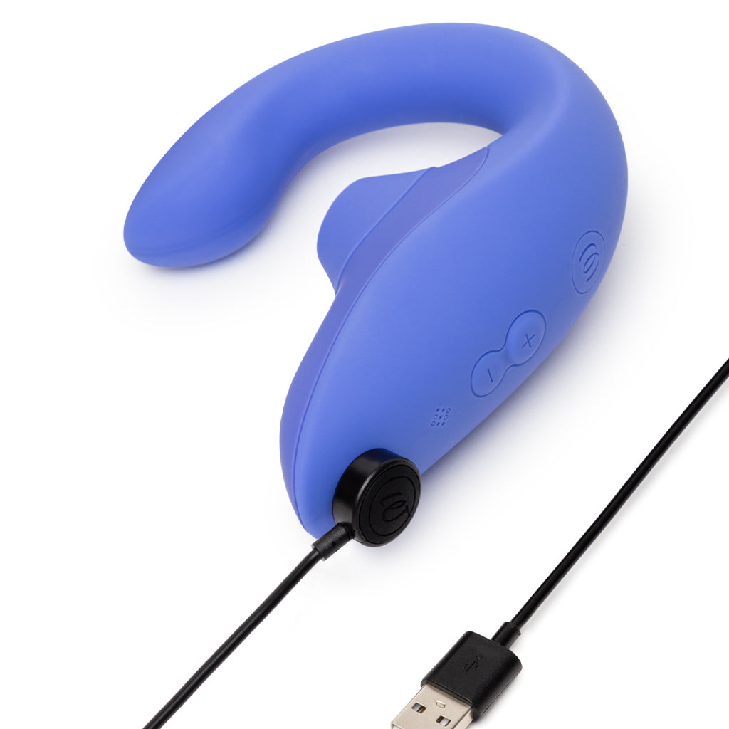 Womanizer Womanizer Blend Dual Stimulator in Blue - Vibrators - HoneyHugs Canada (View 6)