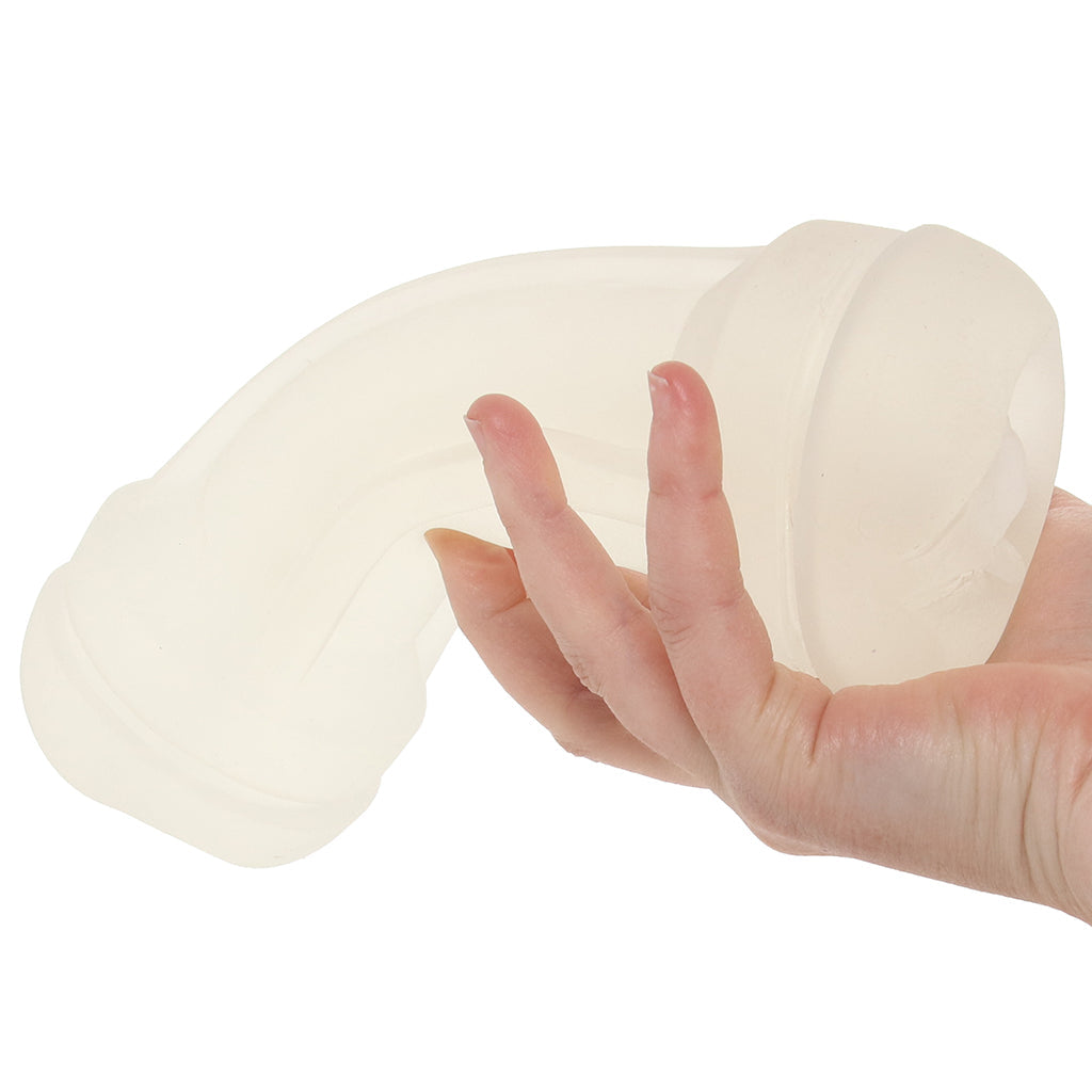 PDX Wet Pussies Super Flip-A-Pussy Over Stroker in Clear