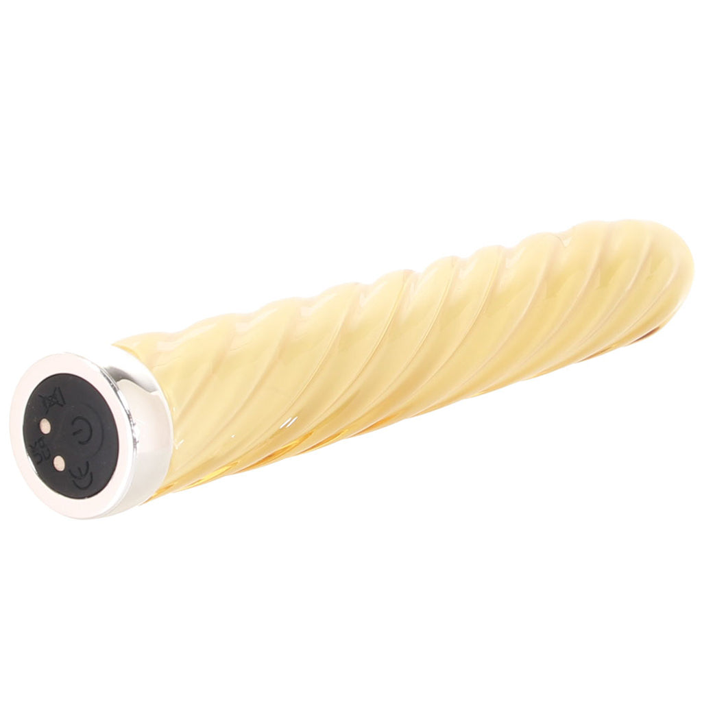 Playboy Playboy Pleasure Twist of Fate Glass Vibe - Vibrators - HoneyHugs Canada (View 5)
