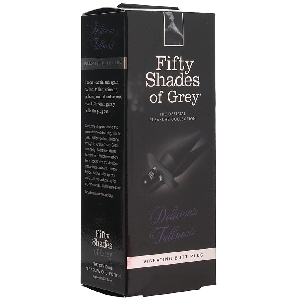 Official Pleasure Collection Delicious Fullness Vibrating Silicone Butt Plug - Vibrators - HoneyHugs Canada (View 6)