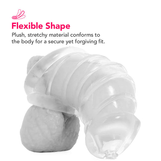 Master Series Detained Soft Body Chastity Cage: Luxurious Control & Unrivaled Comfort
