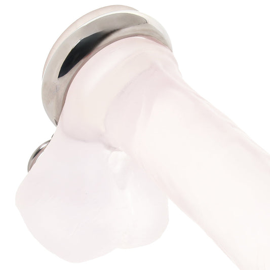 Command Me 50mm Stainless Steel Cock Ring - Exquisite Control & Sensation