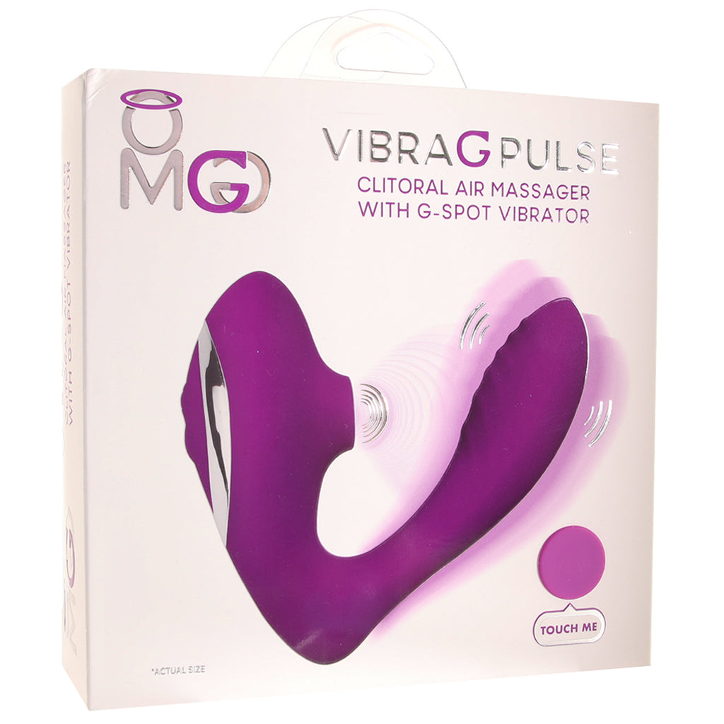 Deeva OMG Vibra G Pulse Clitoral Air Massager in Purple - Vibrators - HoneyHugs Canada (View 6)