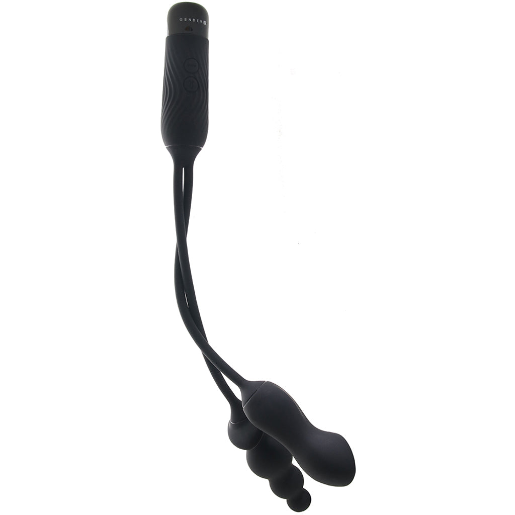 Gender X Gender X Double My Pleasure Egg and Plug Vibe - Vibrators - HoneyHugs Canada (View 3)