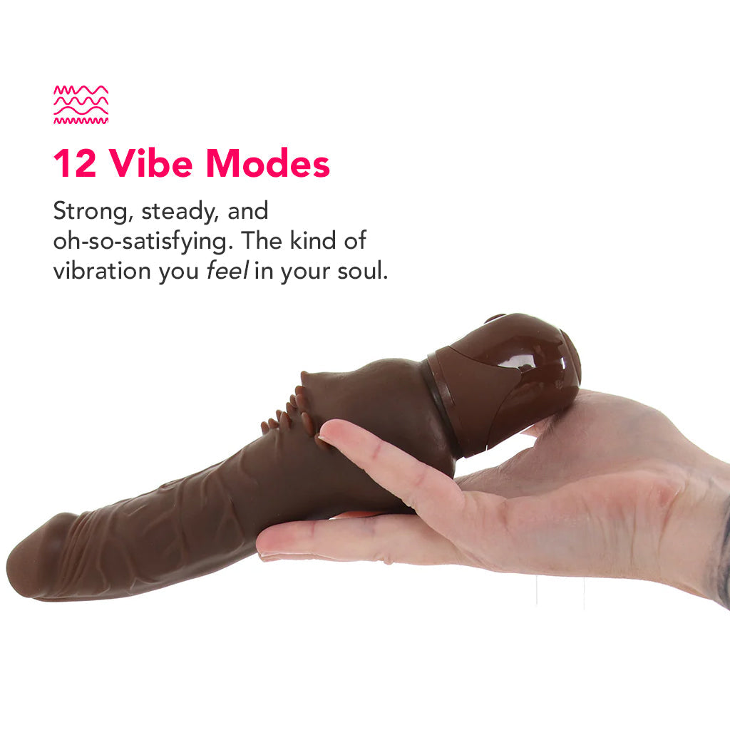 CalExotics Waterproof Power Stud Cliterrific Vibe in Brown - Vibrators - HoneyHugs Canada (View 4)