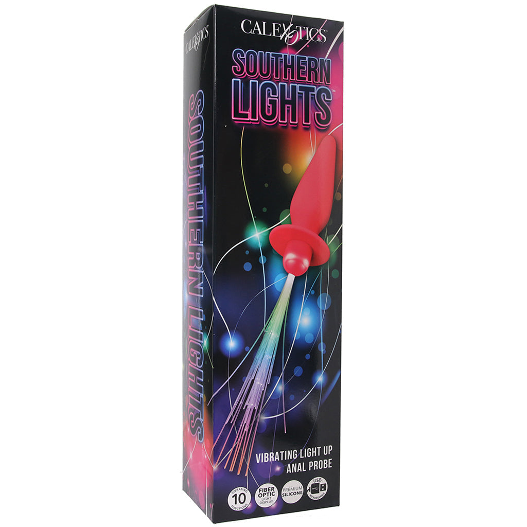 CalExotics Southern Lights Vibrating Butt Plug in Pink - Vibrators - HoneyHugs Canada (View 6)