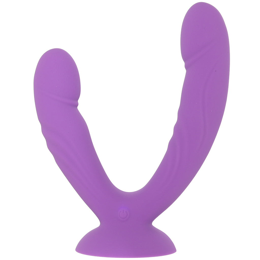 Inya Inya Duet Vibrating Double Dildo in Purple - Vibrators - HoneyHugs Canada (View 3)