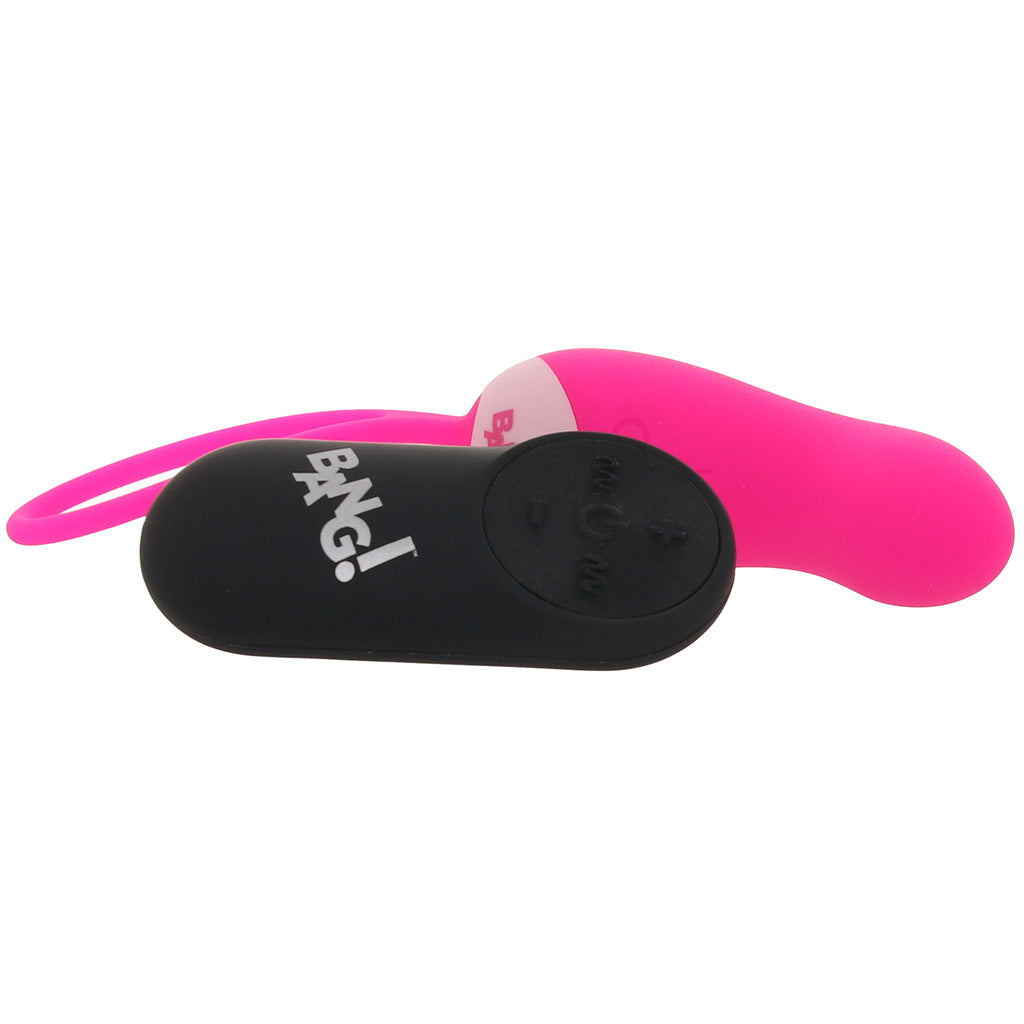 Bang! Bang! Silicone Mini Vibe with Remote in Pink - Vibrators - HoneyHugs Canada (View 3)