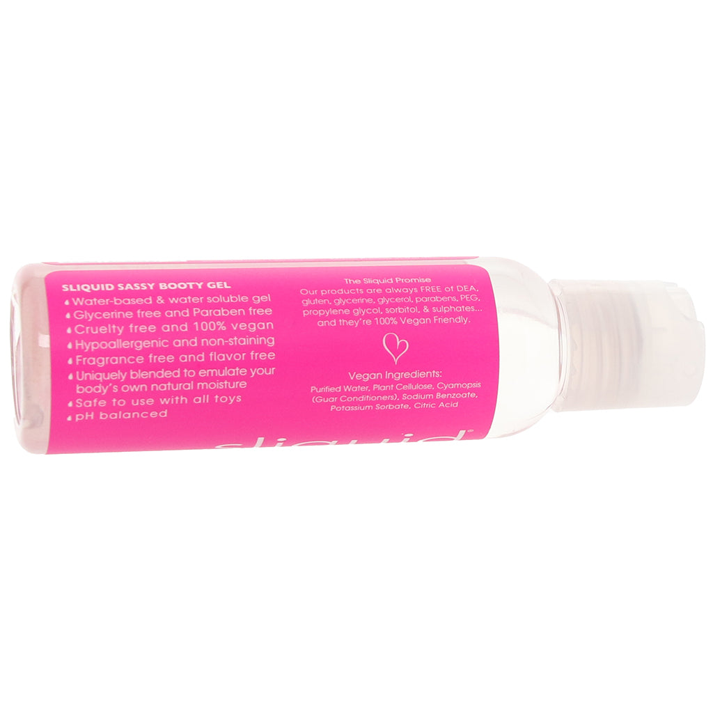 Sliquid Sassy Booty Gel: Premium Thick Anal Lubricant for Ultimate Comfort & Pleasure - 2oz/60ml
