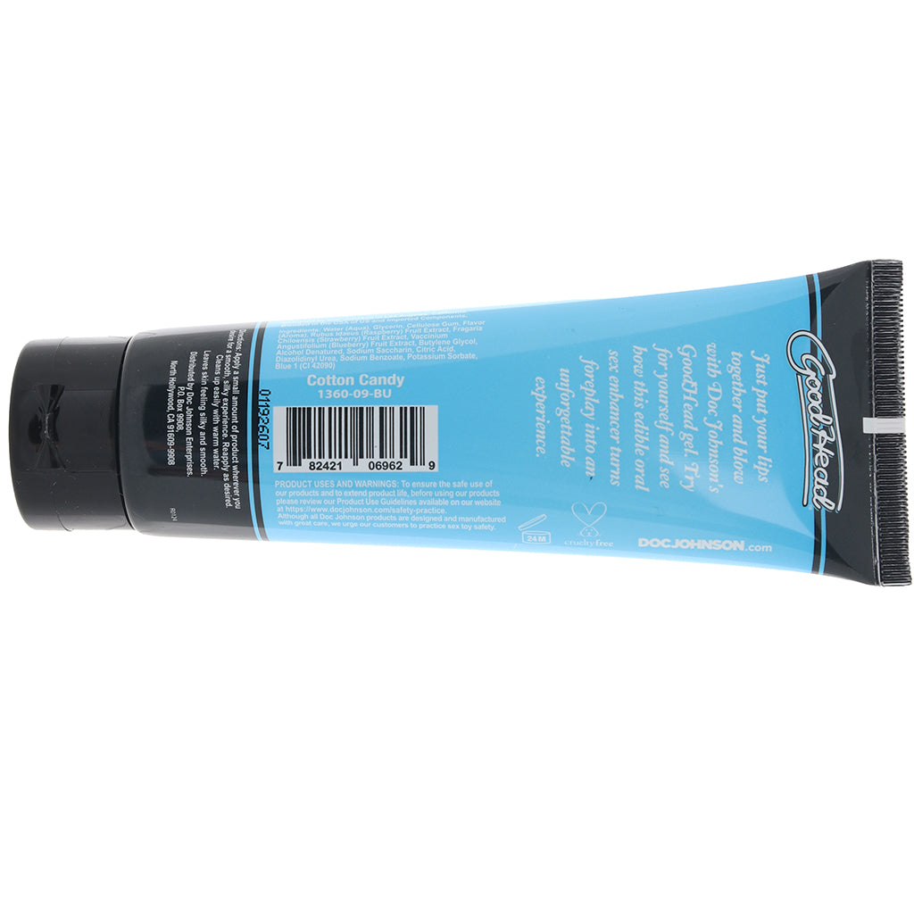 GoodHead Oral Delight Gel 4oz/113g in Cotton Candy