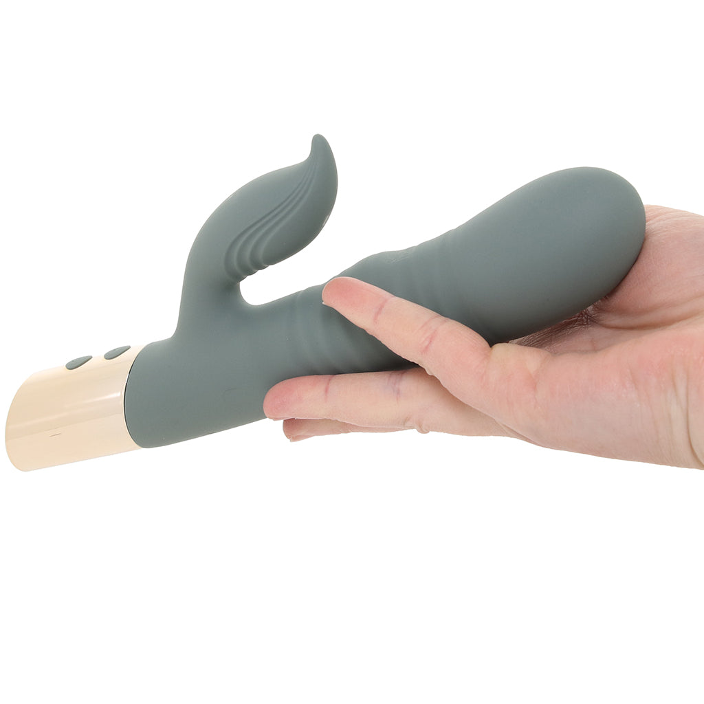 Evolved Novelties Shimmy: Luxurious Thrusting Rabbit Vibrator for Dual Sensation
