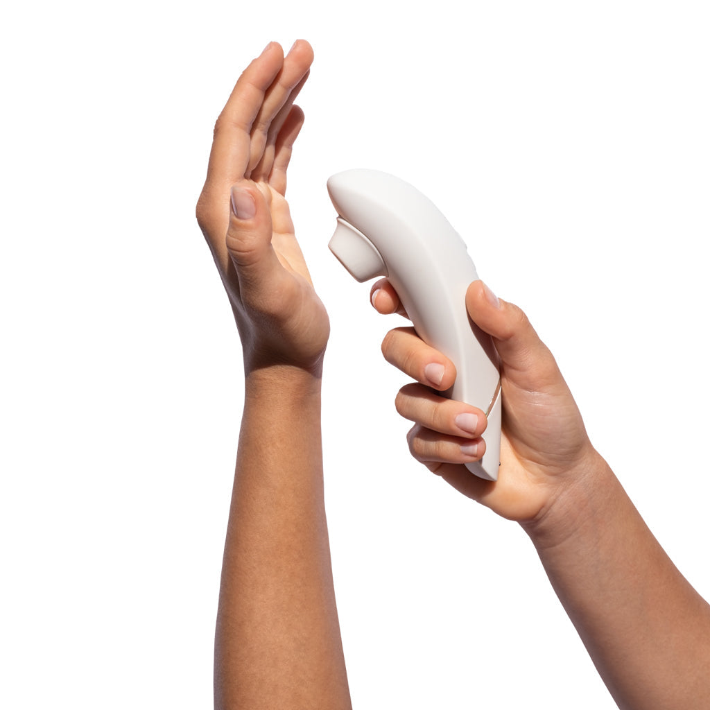 Womanizer Womanizer Premium 2 Pleasure Air Stimulator in Gray - Vibrators - HoneyHugs Canada (View 7)
