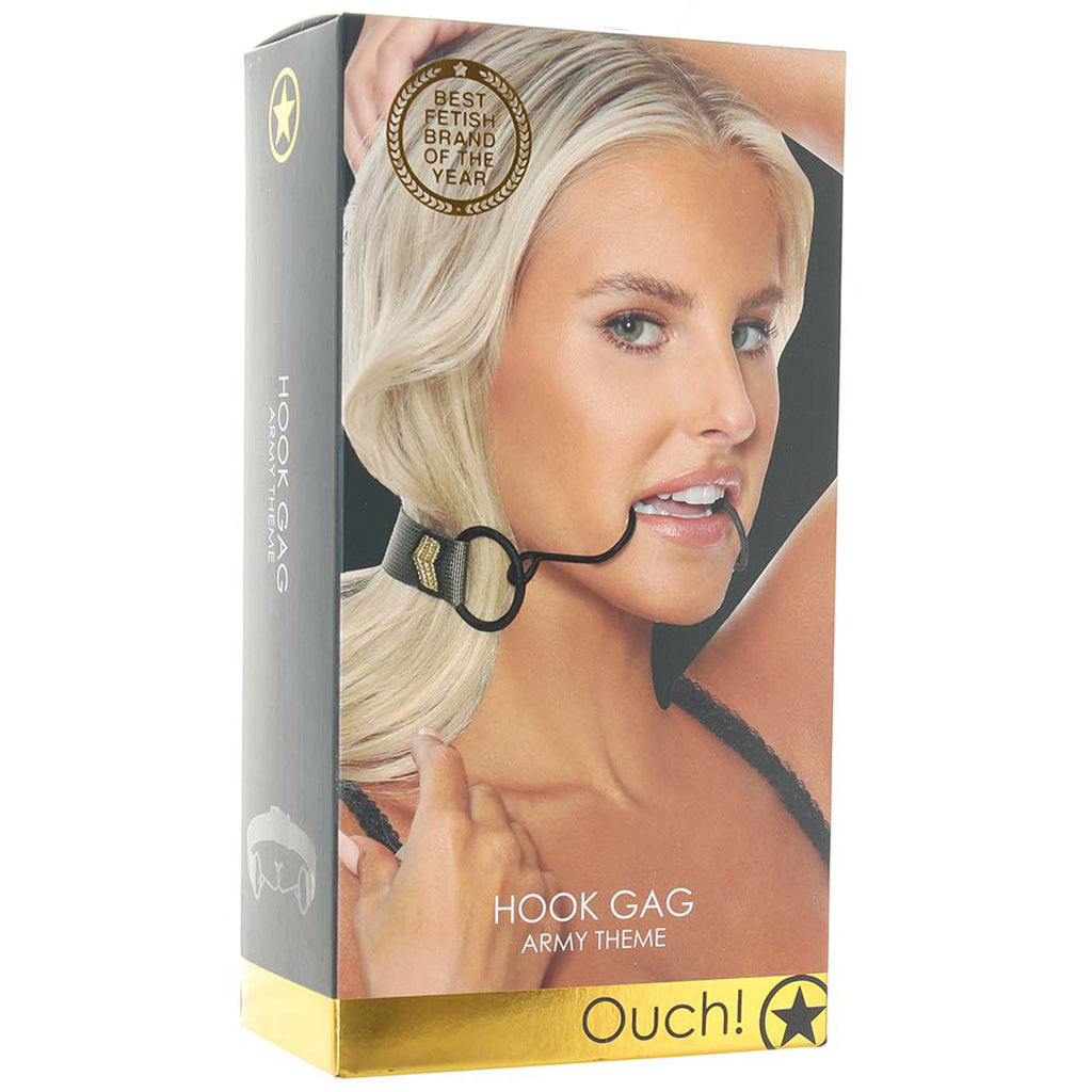 Ouch! Army Themed Hook Gag